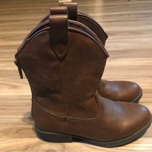 Cat and Jack cowboy boots size 10